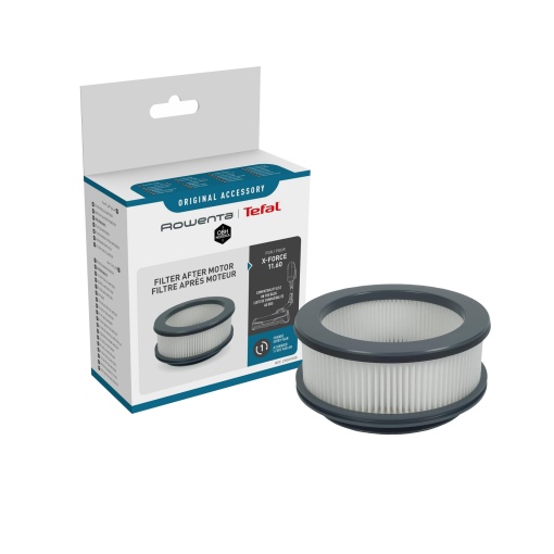 Filtre Rowenta ZR009008 EPA | pentru aspirator fara fir X-Force Flex 14.60 / 15.60 | filtru eficient de particule | Alb/Gri