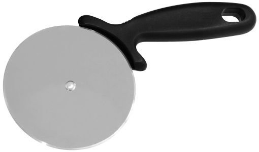 FMprofessional Pizza-Rad O10 cm Otel Inoxidabil Negru