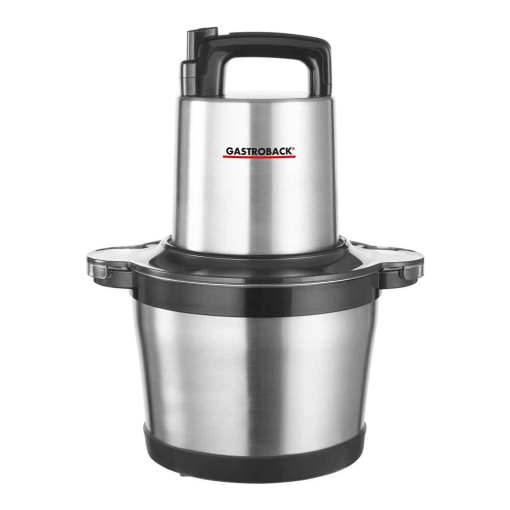 GASTROBACK #40966 Design Multizerkleinerer Professional 5 L, Silber, Schwarz