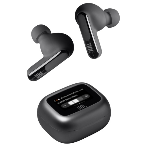 JBL Live Beam 3 casti fara fir cu Bluetooth durata de viata a bateriei de 48 de ore anulare adaptiva a zgomotului si sunet JBL Signature de inalta rez
