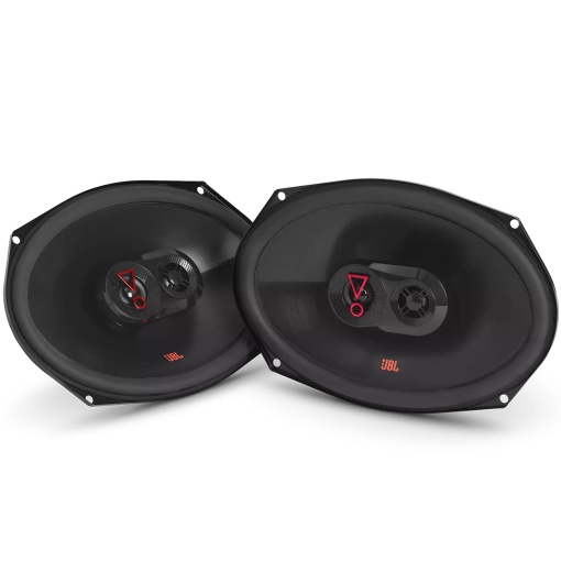 JBL Stage3 9637F Set de difuzoare auto cu 3 cai de la Harman Kardon fara grila - Dulapuri ovale pentru difuzoare auto de 375 wati - 6" x 9" (152 mm x 230 mm)