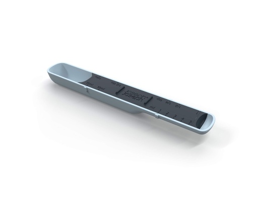 Joseph Joseph Measure-Up - Lingura de masurare reglabila pentru ingrediente uscate si lichide - Albastru, Plastic