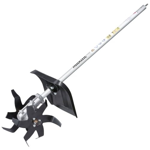 Makita 199181-6 Atasament cultivator KR401MP, atasament pentru slabirea si cultivarea paturilor, latime de lucru 22 cm, potrivit pentru actionare multifunctionala fara fir UX01G, DUX60, DUX18