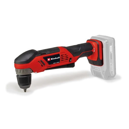 Masina de gaurit unghiulara cu acumulator Einhell TE-AD 18 Li-Solo Power X-Change (18 V, 45 Nm, mandrina fara cheie de 10 mm, lumina LED, suport baterie rotativ, fara baterie)