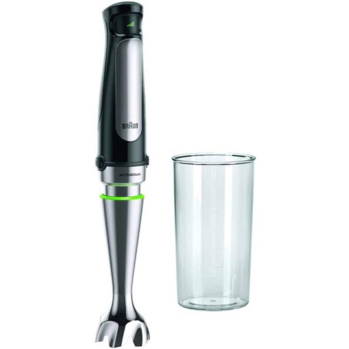Mixer vertical Braun MultiQuick 7 MQ 7000X 1000W ActiveBlade Tehnologie Negru