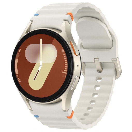 Samsung Galaxy Watch7 Smartwatch, ceas de fitness, tracker de fitness si tracker de activitate, 40 mm, Bluetooth, crema, incl. 36 luni garantie producator