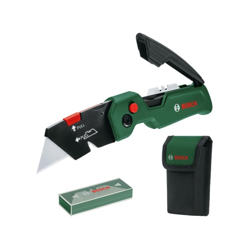 Set cutit pliabil Bosch Premium SK5 otel inoxidabil schimbare rapida lame