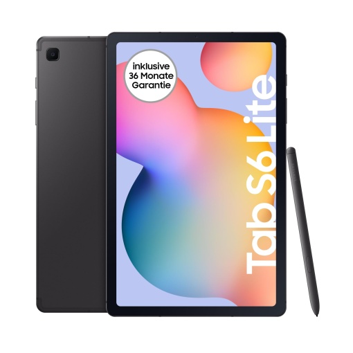 Tableta Android Samsung Galaxy Tab S6 Lite (2024), ecran TFT de 10,4 inchi, spatiu de stocare de 64 GB, WiFi, cu S Pen, gri Oxford, incl. 36 luni garantie producator