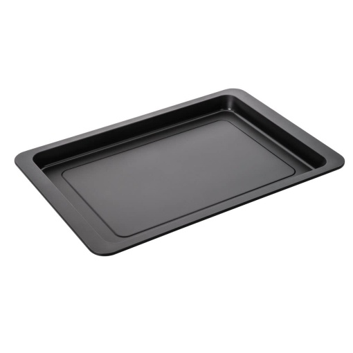 Tava patrata pentru pizza Zenker - Tava de copt premium 420 x 290 x 25 mm, garantie producator de 5 ani, Rezistent la caldura pana la 230degC, Acoperire antiaderenta de inalta calitate, Distributie optima a caldurii