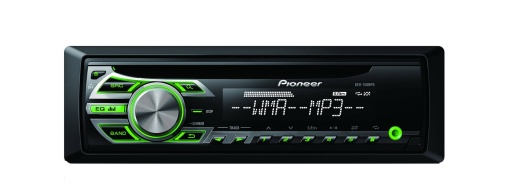Tuner CD Pioneer DEH-150MPG AUX-In frontal 4X 50 wati iluminare afisaj alb iluminare tastatura verde amplificator MOSFET egalizator grafic cu 5 benzi