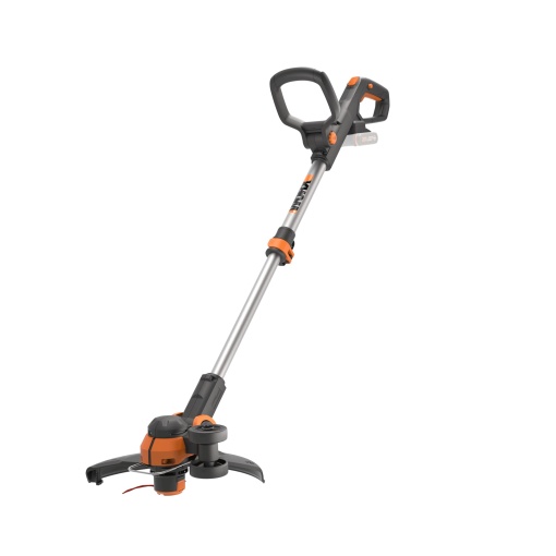 WORX WG163E9 Trimmer de gazon fara fir 20V - Gazon - Functie 2-in-1 Trimmer de gazon si trimmer de margini - incl protectie la distanta roata de tuns