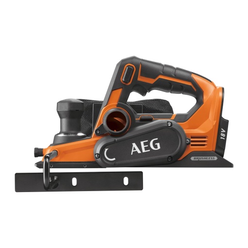 AEG 18 V PRO18V Rindea fara fir fara perii BHO18BL-0 (latime masina de rindeluit 82 mm, adancime aschie pana la 2 mm, adancime de rambursare pana la 12,5 mm, ikl, insertii, sac de praf, ghidaj paralel, fara baterie si incarcator in cutie)