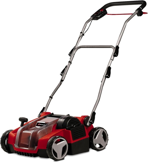 Aerator Einhell GE-SC 36/35 Li-Solo Power X-Change (36 V, latime de lucru 35 cm, fara perii, rola de cutit cu 16 lame, ghidon pliabil, fara baterie)