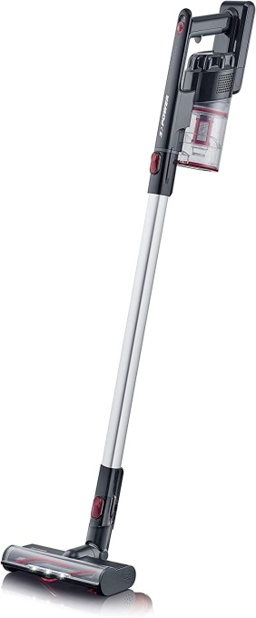 Aspirator de mana si stick 2 in 1 SEVERIN aspirator puternic fara fir pentru par de animale de companie aspirator fara fir cu o durata de viata a bate