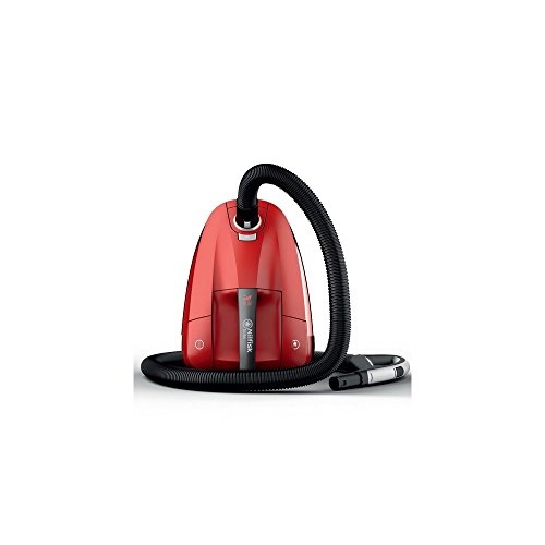 Aspirator Nilfisk Elite - Aspirator de podea - Aspirator pentru covoare - Aspirator tapitat - Antialergen cu filtru HEPA - Anti-acarieni si par de animale - Rosu (RCL14E08A2)