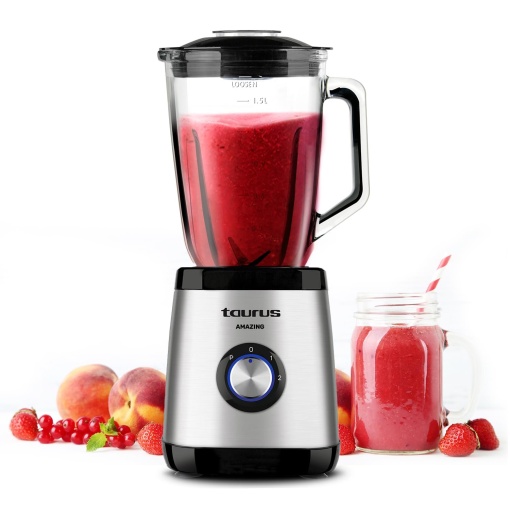 Blender electric Taurus Amazing 1500W Capacitate 15L Lame inox Turbo