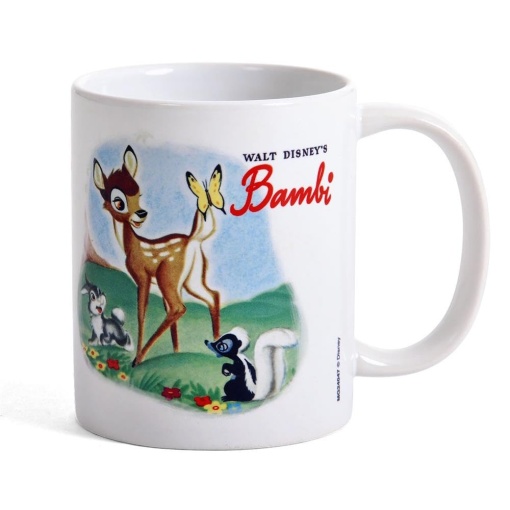 Cana Bambi Vintage 11oz315ml, Multicolora, Licentiata - Img 1