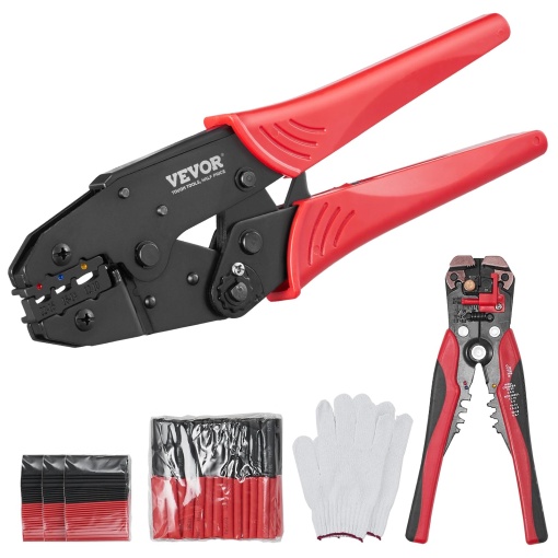 Cleste de sertizare cu clichet VEVOR Cleste de sertizare Cleste de cablu 05-6 mm2 conexiune termocontractabila Cleste de sertizare pentru sertizarea c