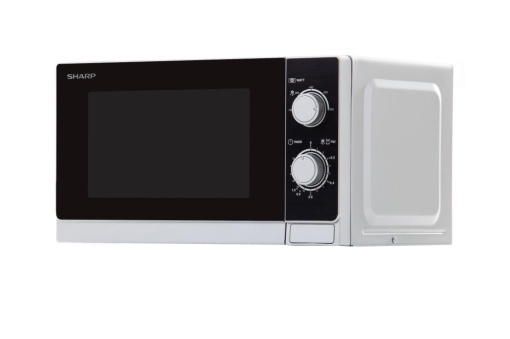 Cuptor cu microunde Sharp R200INW Solo 20 L 800 W 5 niveluri de putere Cronometru de la 35 de minute la 00 de secunde Dezghetare controlata in greutat