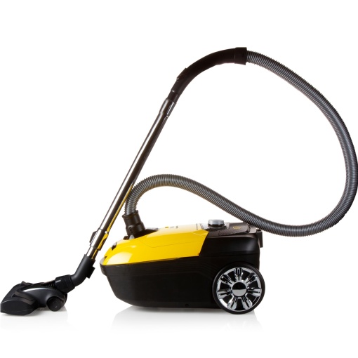 DOMO DO7294S Aspirator cu sac - 5 L - 800 W - galben/negru Turbo Clean X