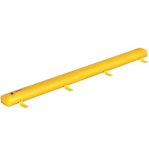 Geanta de inundatii VEVOR, tevi de deviere a apei din PVC reutilizabile 7,32 m x 51 cm x 30,5 cm, capacitate de apa 1093L Efect impermeabil, folosit pentru usi, garaje, galben