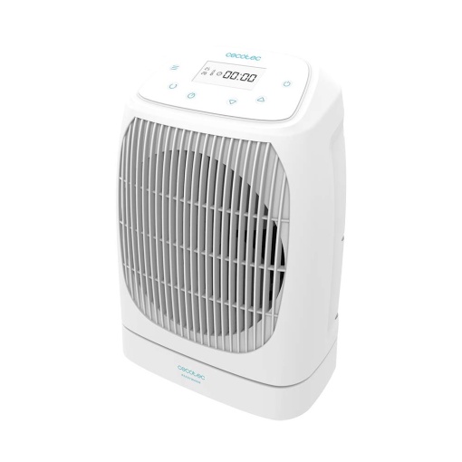 Incalzitor ventilator Cecotec ReadyWarm 9870 Smart Rotate. 2000 W, ecran LCD, cronometru, oscilatie, termostat, 2 niveluri de putere si 3 moduri de functionare, usurinta si stabilitate, alb, 15 m2