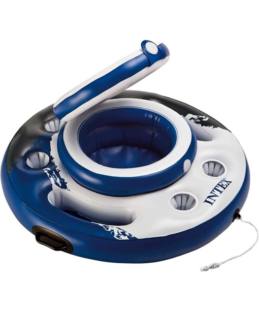 Intex Cooler Mega Chill Racitor plutitor pentru piscine, multicolor, 9,8 x 25,5 x 23 cm
