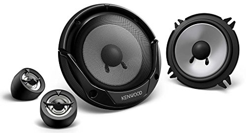 Kenwood KFC-E130P 130mm Sistem de componente cu 2 cai cu con woofer (250 wati de putere de varf)