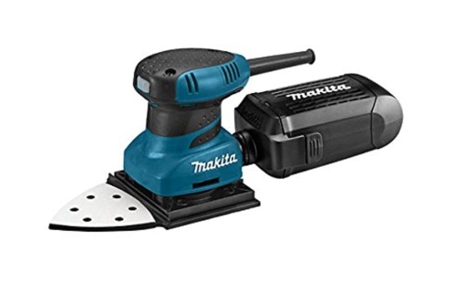 MAKITA BO4565K ORBITAL SADER 200 W, Negru, Albastru