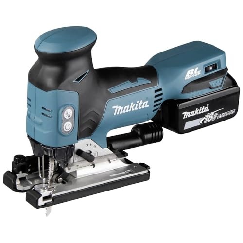 Makita DJV181RTJ Ferastrau pendular fara fir 18V / 5.0 Ah, 2 baterii + incarcator in MAKPAC