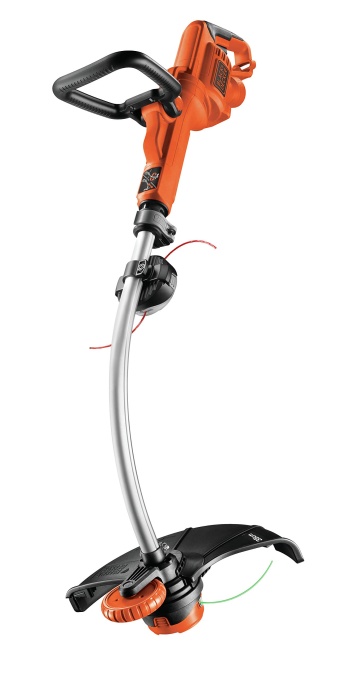 Motocoasa electrica BLACK+DECKER (900W, tehnologie E-Drive, latime de taiere 35 cm, baterie de tuns gard viu cu functie de taiere a marginilor, 8 fire de inalta performanta) GL9035