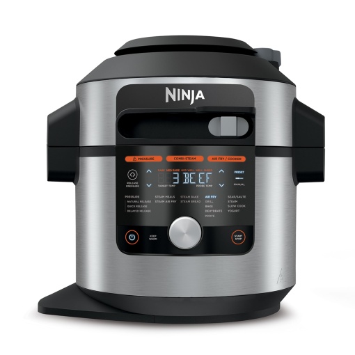 Multicooker Ninja Foodi MAX cu capac inteligent 75L Multicooker 14 in 1 oala sub presiune friteuza cu aer Airfryer aragaz lent senzor digital de tempe