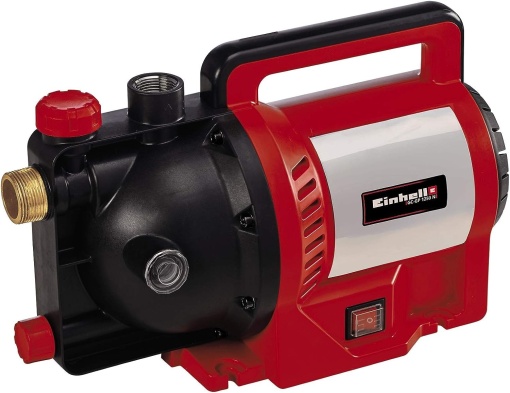 Pompa de gradina Einhell GC-GP 1250 N/1 (1.200 W, max. 5000 L/h, max. inaltime de livrare 50 m, indicator de umplere cu apa, deschidere de umplere cu apa/dop de scurgere, protectie impotriva inghetului, protectie termica)