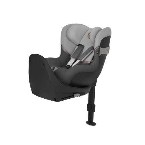 Scaun auto pentru copii CYBEX Gold Sirona S2 i-Size, de la aproximativ 3 luni la 4 ani, max. 18 kg, compatibil SensorSafe, gri lava