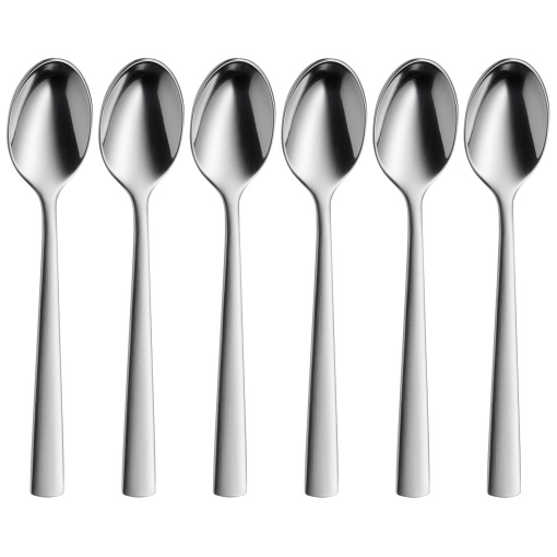 Set 6 Espressolinguri WMF Corvo Cromargan Protect 105 cm Rezistente la Zgarieturi