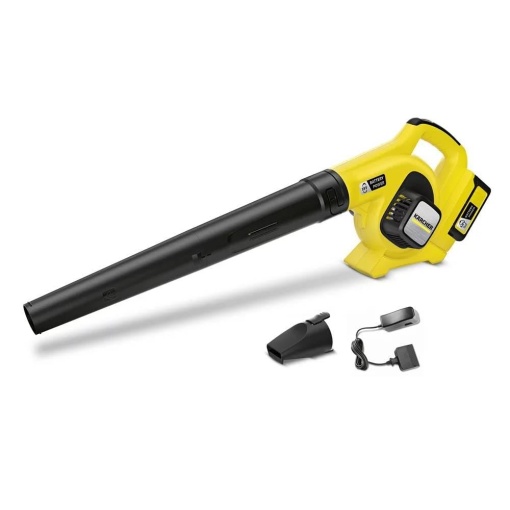 Set de baterii Karcher LBL 2 (baterie: 18 V / 2,5 Ah, viteza aerului: 210 km/h, teava de aer, duza plata incl. margine de razuire)