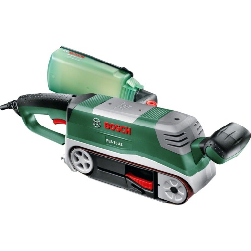 Slefuitor cu banda Bosch PBS 75 AE Set 750W Sistem Microfiltrare Koffer Inclus