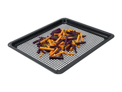 Tava de copt profesionala AEG Airfry A9OOAF00 / Circulatie optimizata a aerului pentru rezultate crocante / Mai putin ulei / Delicat / 465 x 385 x 25 mm, Negru