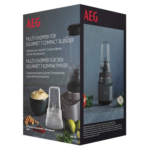 Tocator electric AEG ACBC1 Gourmet 7 600 ml negru spalare usoara