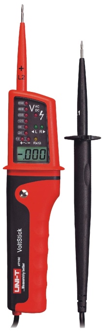 UNI-T UT15C Tester de tensiune impermeabila Multimetru de detectare a tensiunii AC/DC Instrument de diagnosticare electronica de inalta precizie Afisaj LCD