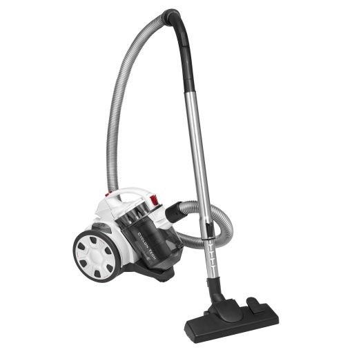Aspirator ProfiCare(r) fara sac pentru parchet, covor, gresie, aspirator de podea de 700 W cu filtru HEPA, aspirator fara sac incl. 3 perii si sistem de microfiltrare cu 4 compartimente, PC-BS 3110, alb/titan