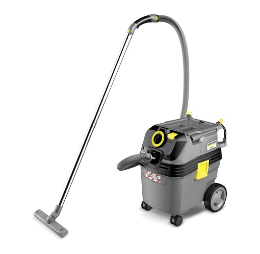 Aspirator umed/uscat Karcher NT 30/1 Ap L, putere: max. 1380 W, recipient din plastic: 30 l, furtun de aspirare 2,5 m, incl. filtru plisat plat, duza pentru podea si crapaturi, clasa de praf L, clasa de protectie II