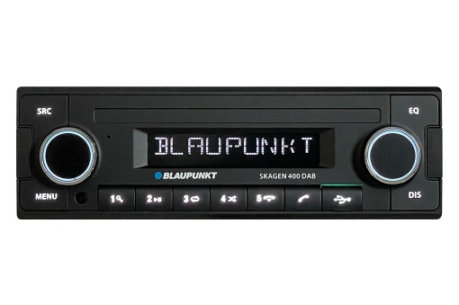 Blaupunkt Skagen 400 DAB, Radio 1-DIN, Adancime scurta de instalare, DAB, Bluetooth, negru
