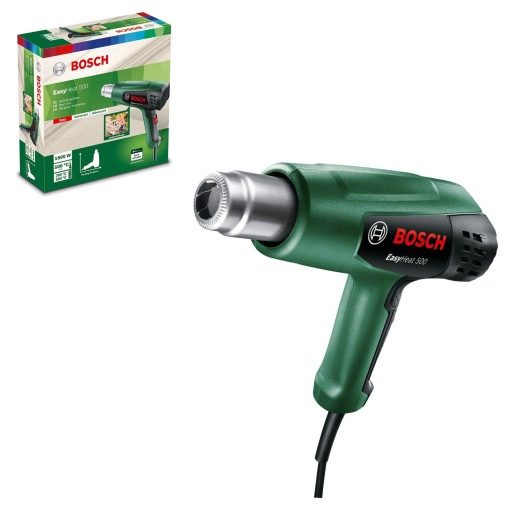 Bosch EasyHeat 500 - Pistol cu aer cald (1600 W, cutie)