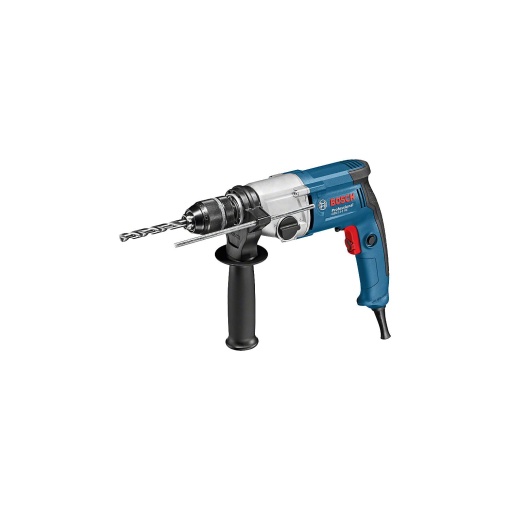 Burghiu profesional Bosch GBM 13-2 RE (inclusiv mandrina fara cheie de inalta precizie, 1,5 - 13 mm, maner suplimentar, opritor de adancime 210 mm)