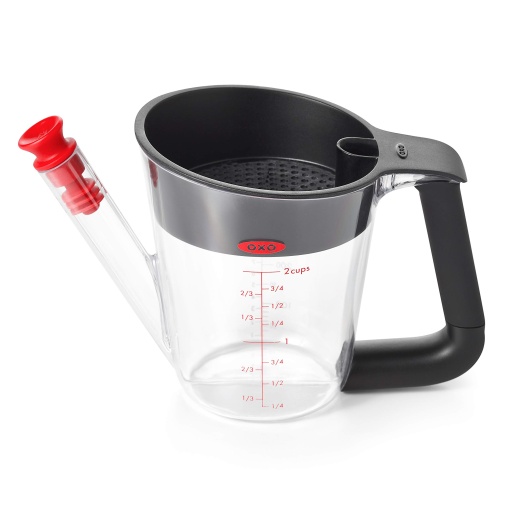 Cana OXO Good Grips 500 ml pentru separarea grasimii spalare in masina de vase