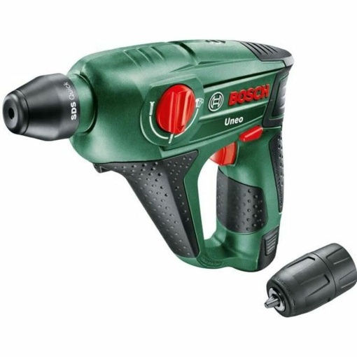 Ciocan Rotopercutor Bosch Uneo 12V 1 Acumulator Sistem SDS-Quick Kit cu Accesorii