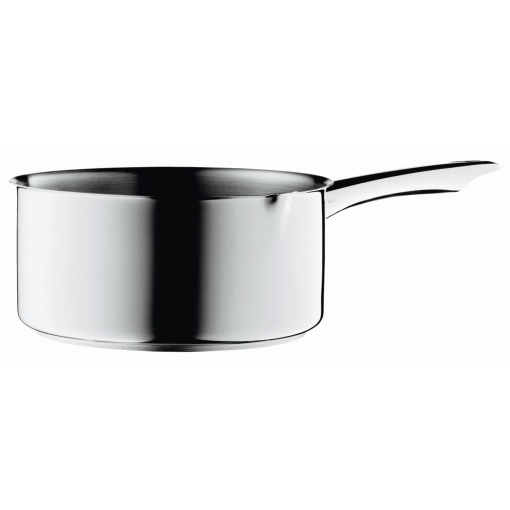 Cratita WMF 16cm, cu bot, fara capac, cratita mica 1.5l, inductie oala de lapte, otel inoxidabil Cromargan lustruit, neacoperit