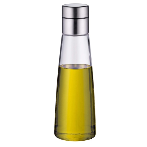 Dozator de otet/ulei WMF De Luxe 500ml, Dozator de otet si ulei, Cromargan din otel inoxidabil lustruit, sticla, poate fi spalat in masina de spalat vase