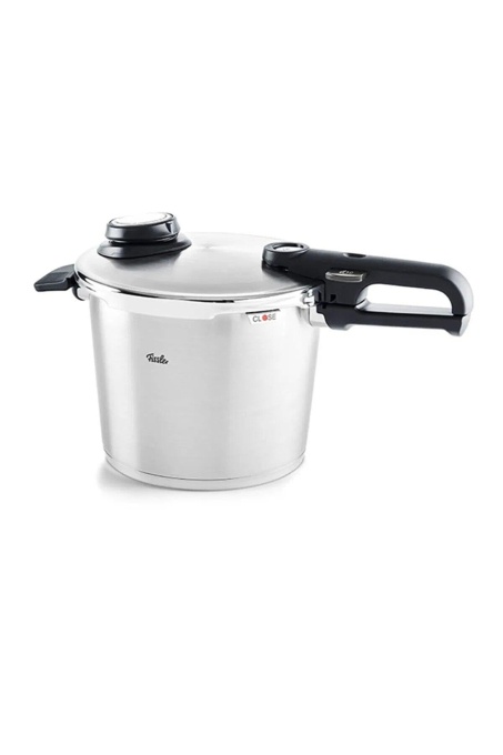 Fissler Vitavit Premium/oala sub presiune (6 l, a 22 cm) Oala sub presiune din otel inoxidabil, 4 niveluri de gatit, incl. insertie - inductie